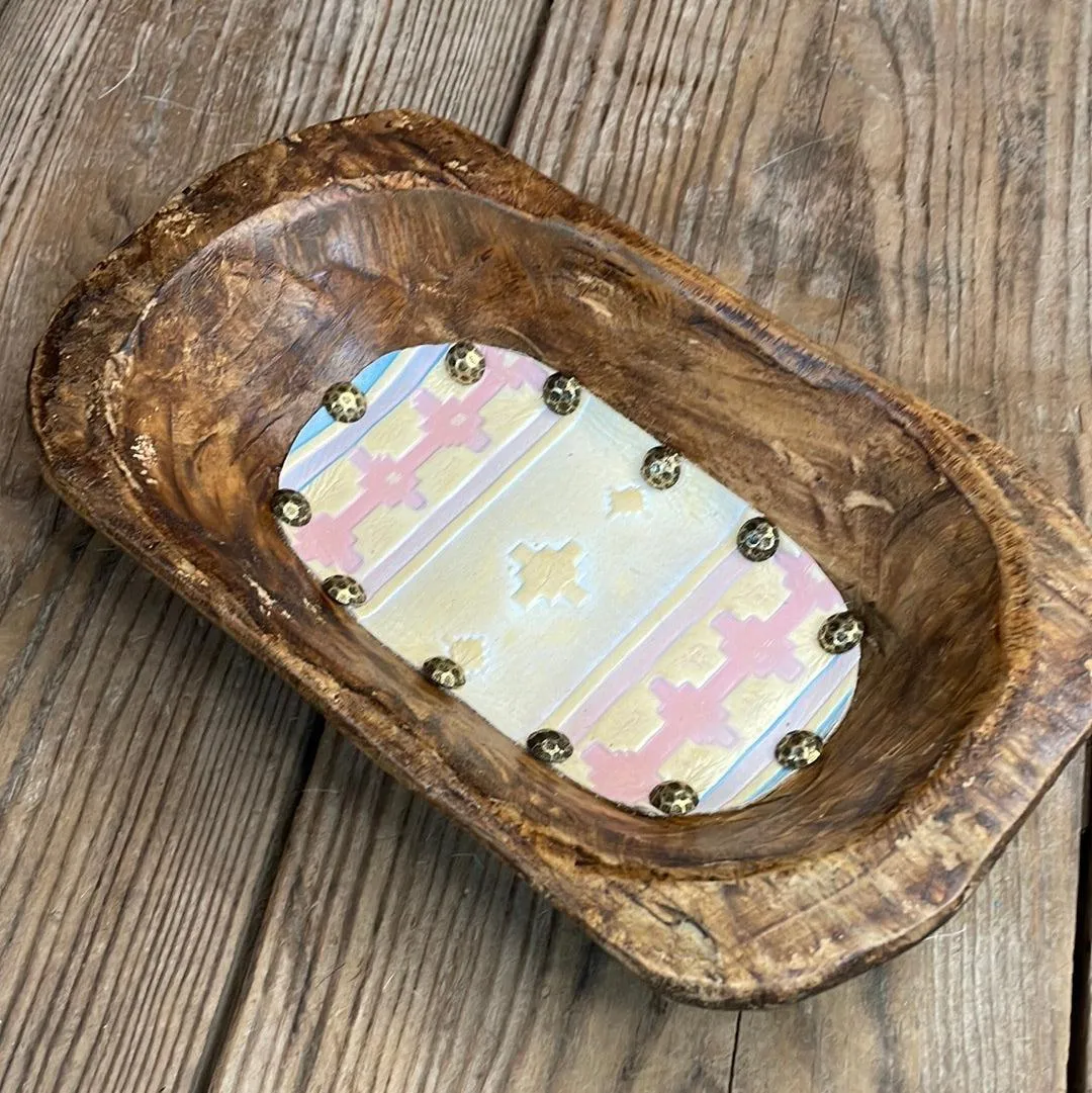 074 Small Décor Bowl -  w/ Encanto Navajo
