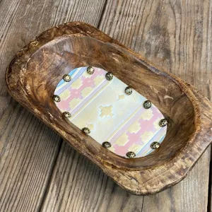 074 Small Décor Bowl -  w/ Encanto Navajo