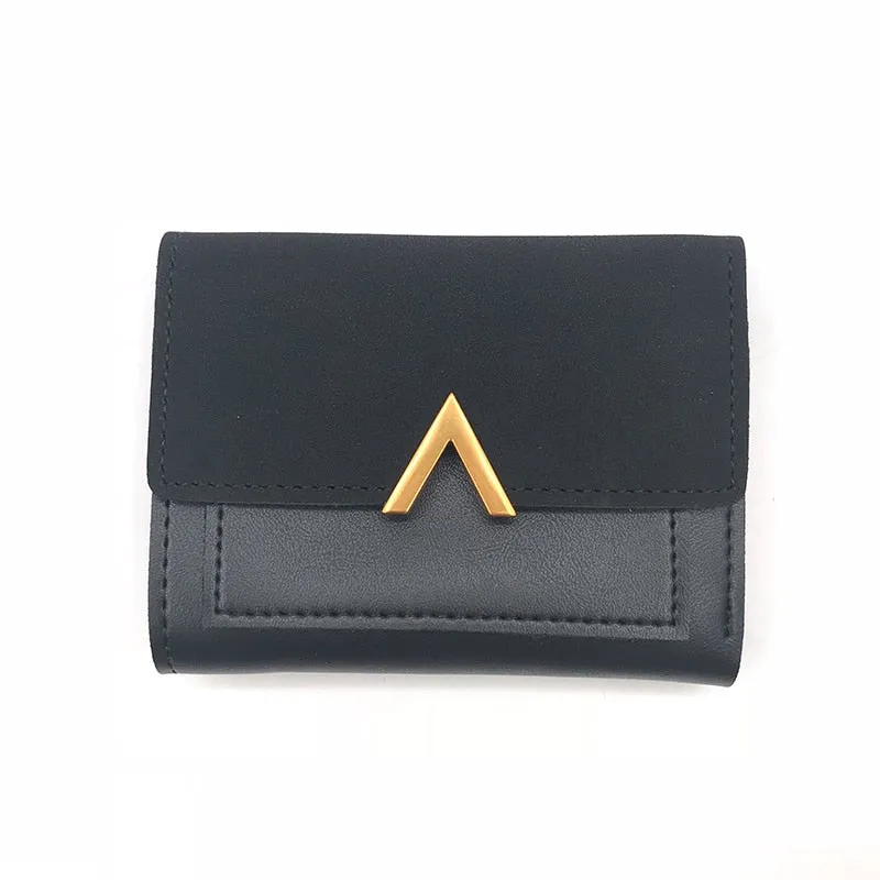 2019 Leather Women Wallets Hasp Lady Moneybags Zipper Coin Purse Woman Envelope Wallet Money Cards ID Holder Bags Purses Pocket