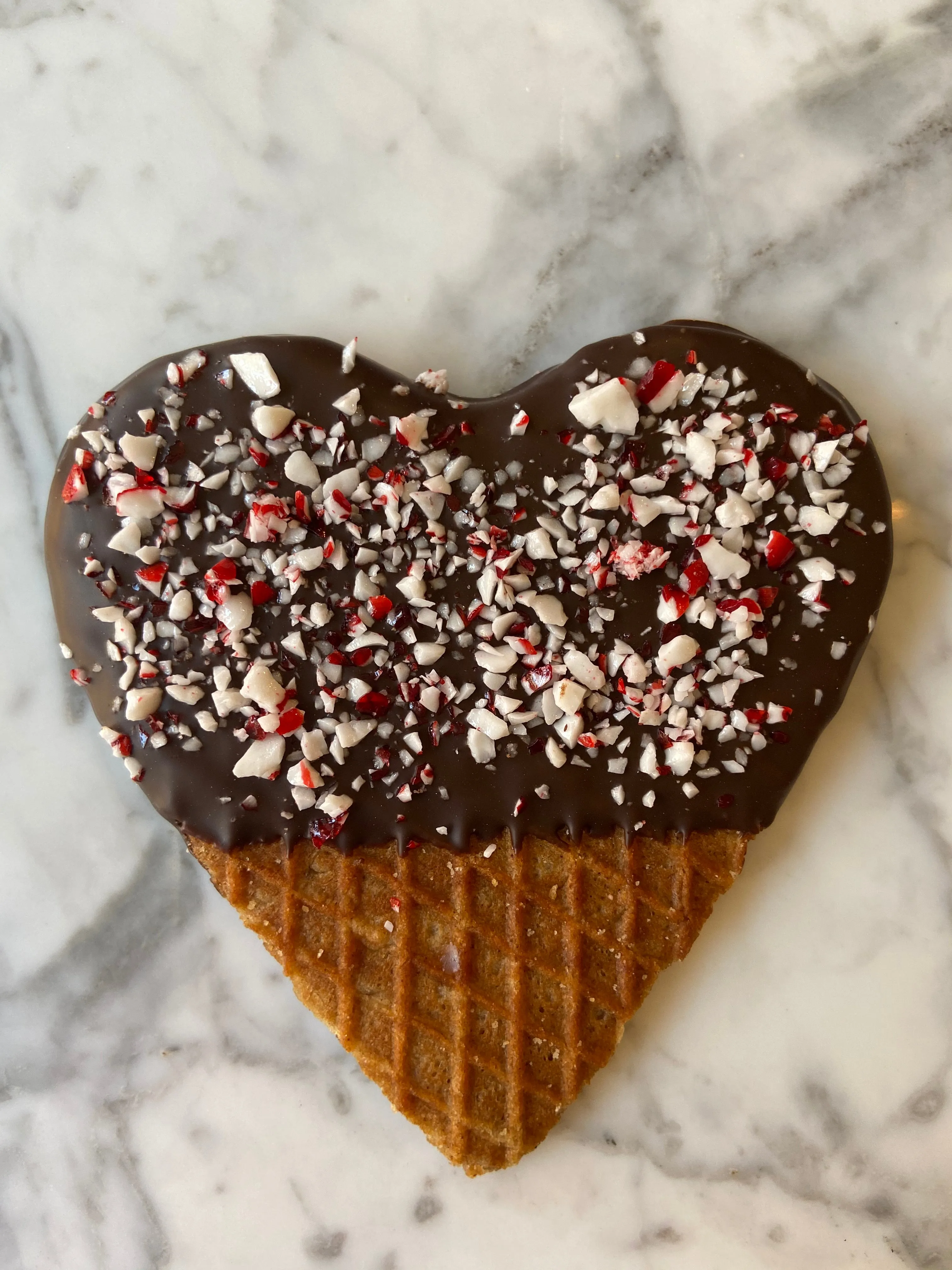 30 Pack Stroopwafel Heart Wedding Favors