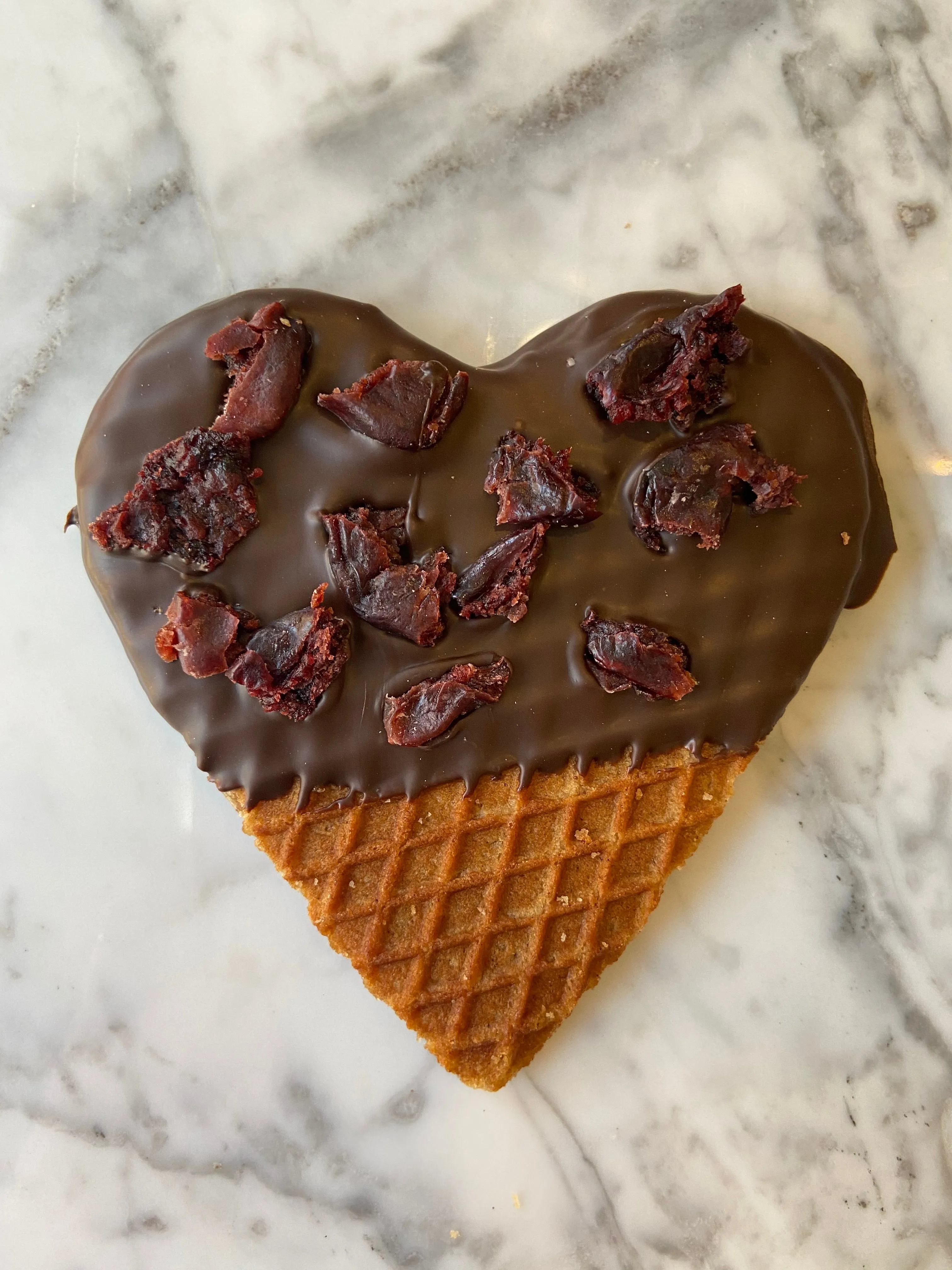 30 Pack Stroopwafel Heart Wedding Favors