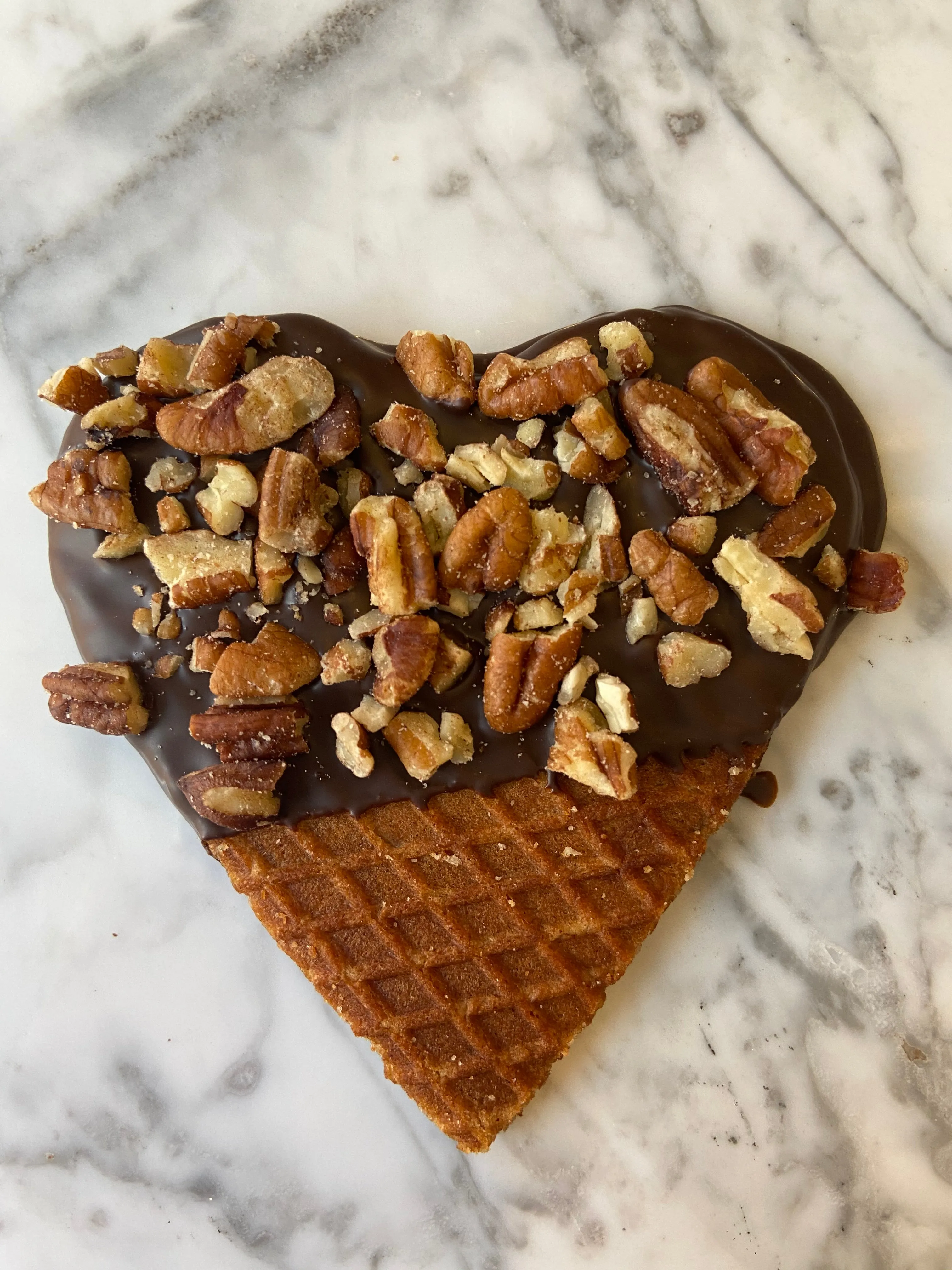 30 Pack Stroopwafel Heart Wedding Favors