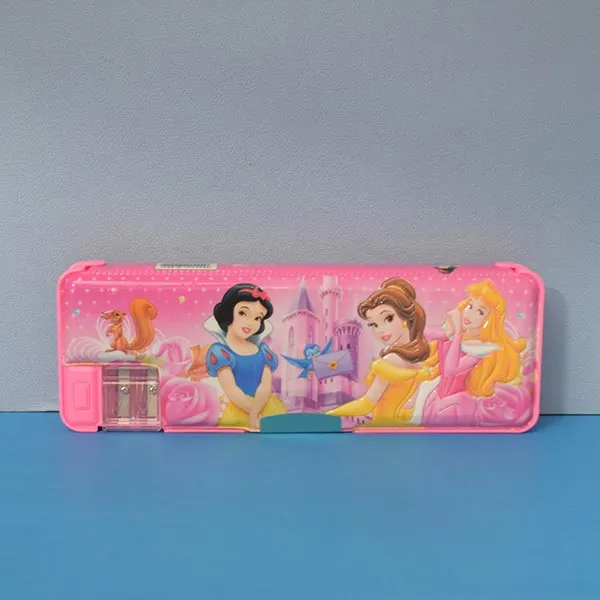 3D Cars Print & Color Changing Pencil Pouch Barbie Doll Pencil Pouch With Sharpener for Kids Stylish Pencil Pouch  (Red, Pink And Purple Color )(Price For 1 Piece)