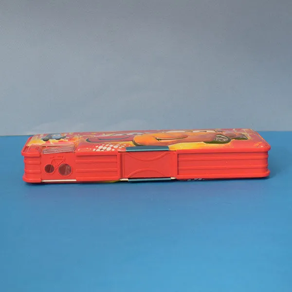 3D Cars Print & Color Changing Pencil Pouch Barbie Doll Pencil Pouch With Sharpener for Kids Stylish Pencil Pouch  (Red, Pink And Purple Color )(Price For 1 Piece)