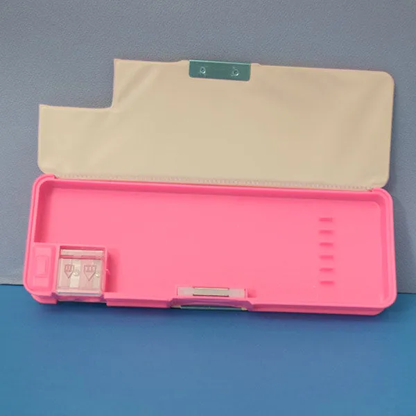 3D Cars Print & Color Changing Pencil Pouch Barbie Doll Pencil Pouch With Sharpener for Kids Stylish Pencil Pouch  (Red, Pink And Purple Color )(Price For 1 Piece)
