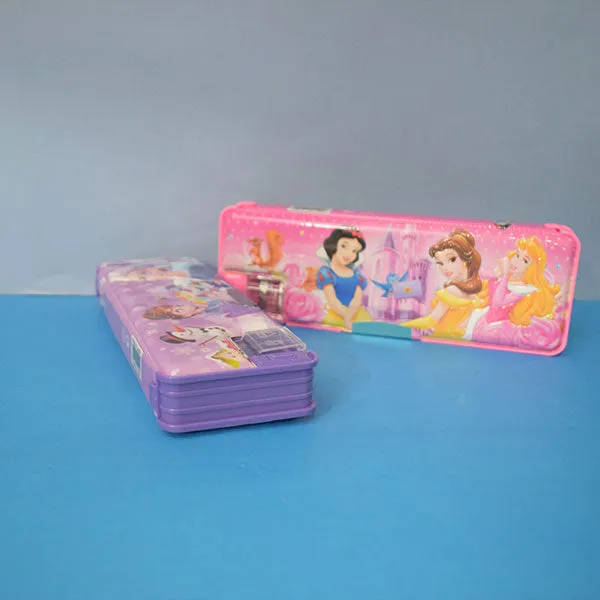 3D Cars Print & Color Changing Pencil Pouch Barbie Doll Pencil Pouch With Sharpener for Kids Stylish Pencil Pouch  (Red, Pink And Purple Color )(Price For 1 Piece)