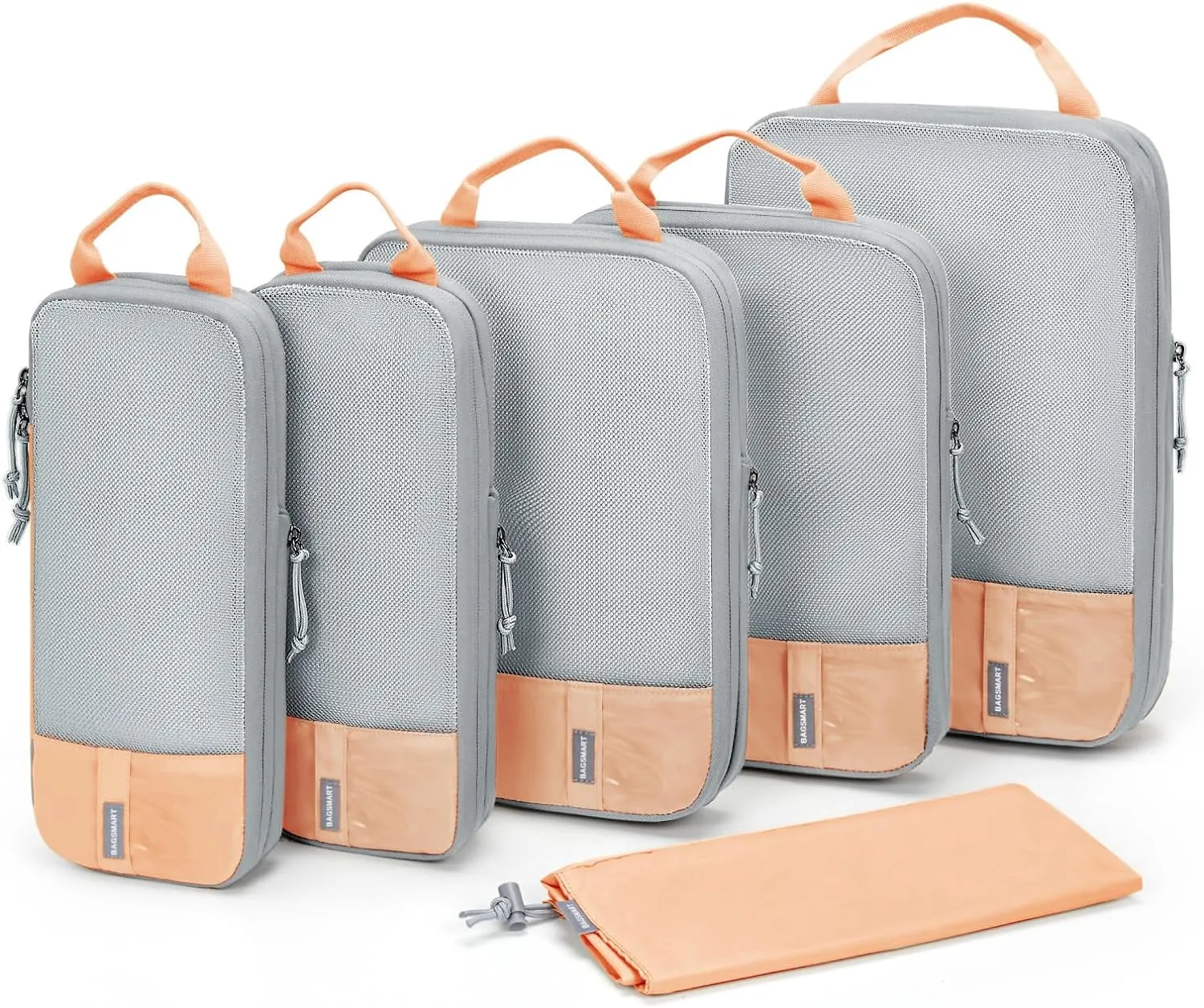6 Set/4 Set/2 Set Compression Packing Cubes for Travel, Lightweight Vacation Travel Essentials, Travel Accessories for Suitcase Organizer Bags Set, Durable Luggage Organizer Travel Bags