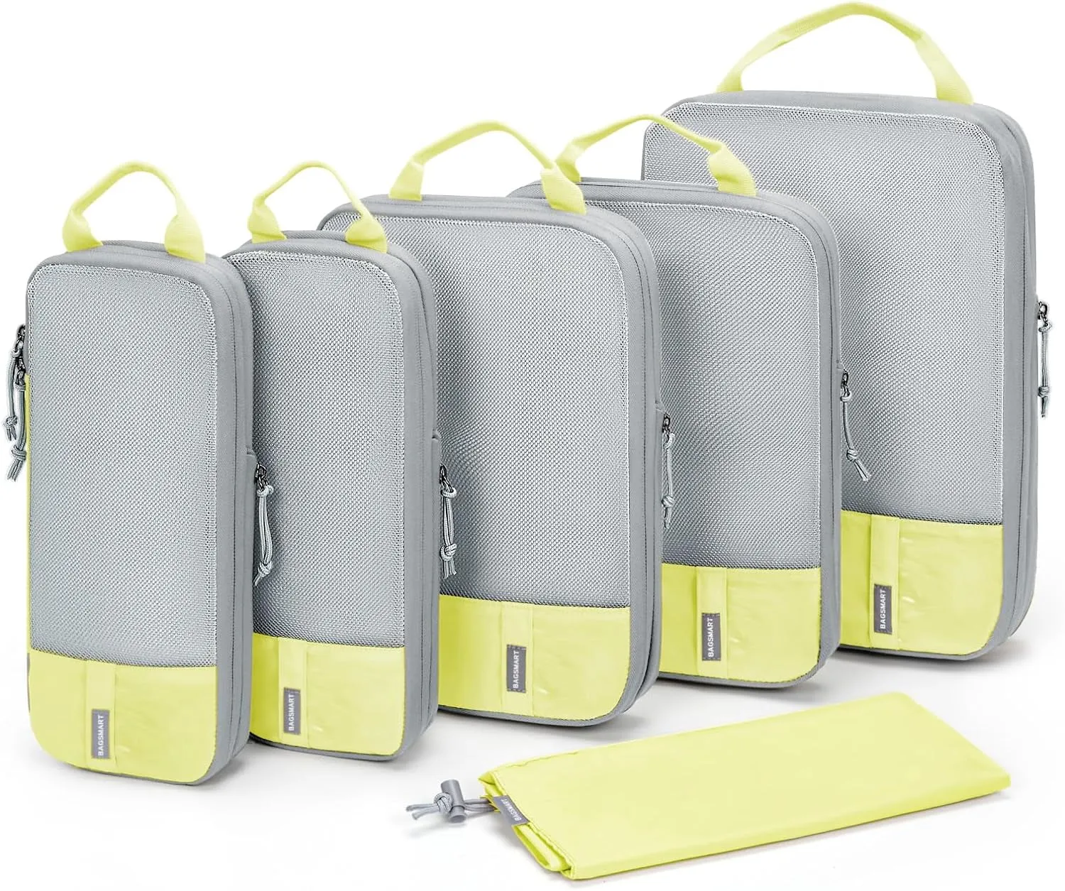 6 Set/4 Set/2 Set Compression Packing Cubes for Travel, Lightweight Vacation Travel Essentials, Travel Accessories for Suitcase Organizer Bags Set, Durable Luggage Organizer Travel Bags