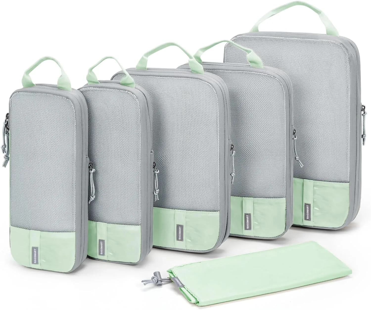 6 Set/4 Set/2 Set Compression Packing Cubes for Travel, Lightweight Vacation Travel Essentials, Travel Accessories for Suitcase Organizer Bags Set, Durable Luggage Organizer Travel Bags