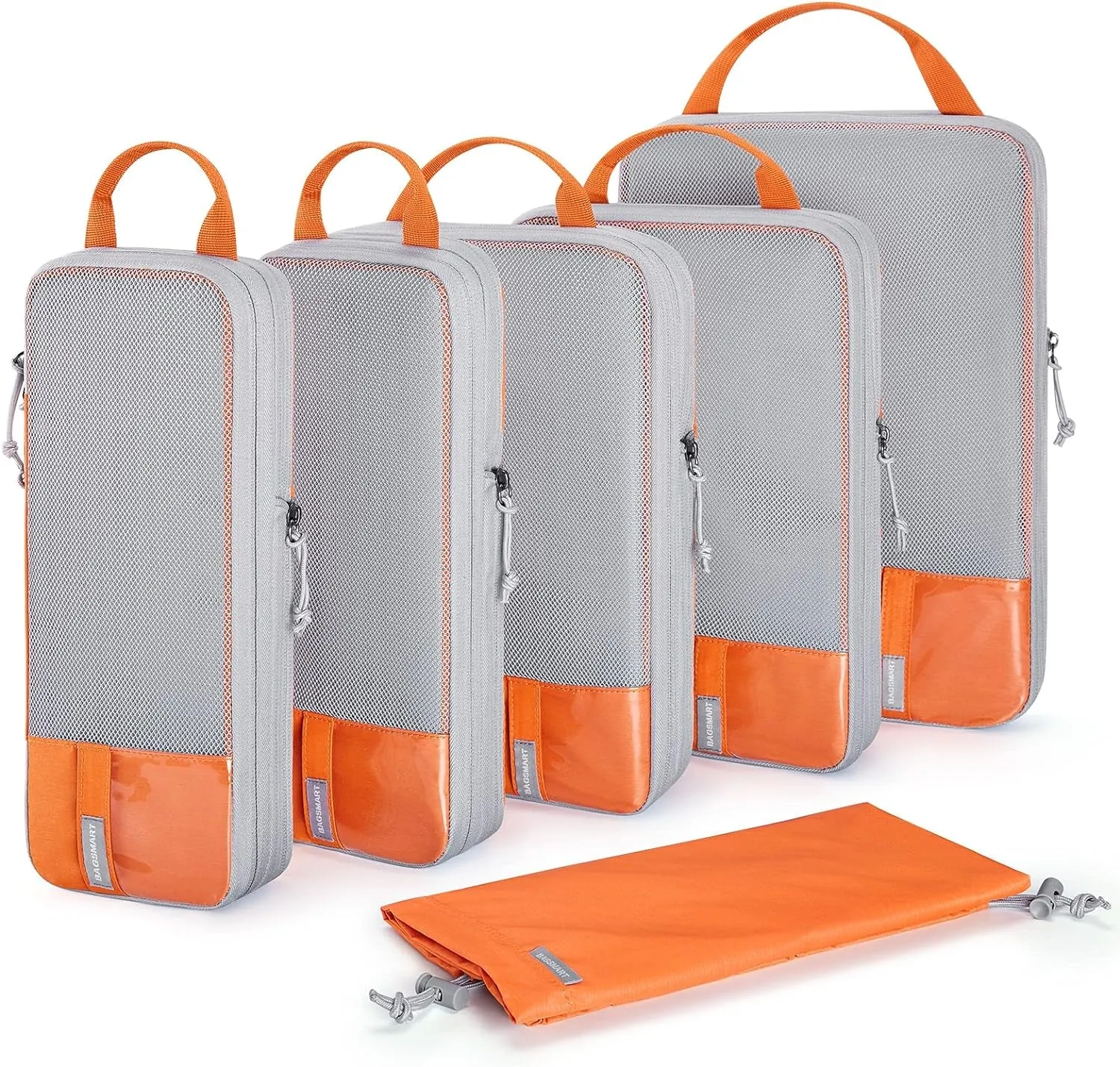 6 Set/4 Set/2 Set Compression Packing Cubes for Travel, Lightweight Vacation Travel Essentials, Travel Accessories for Suitcase Organizer Bags Set, Durable Luggage Organizer Travel Bags