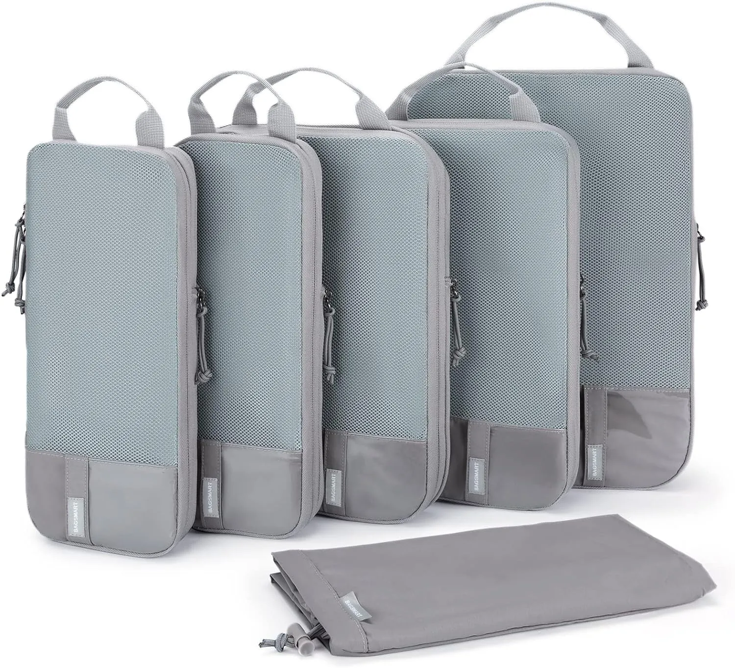6 Set/4 Set/2 Set Compression Packing Cubes for Travel, Lightweight Vacation Travel Essentials, Travel Accessories for Suitcase Organizer Bags Set, Durable Luggage Organizer Travel Bags