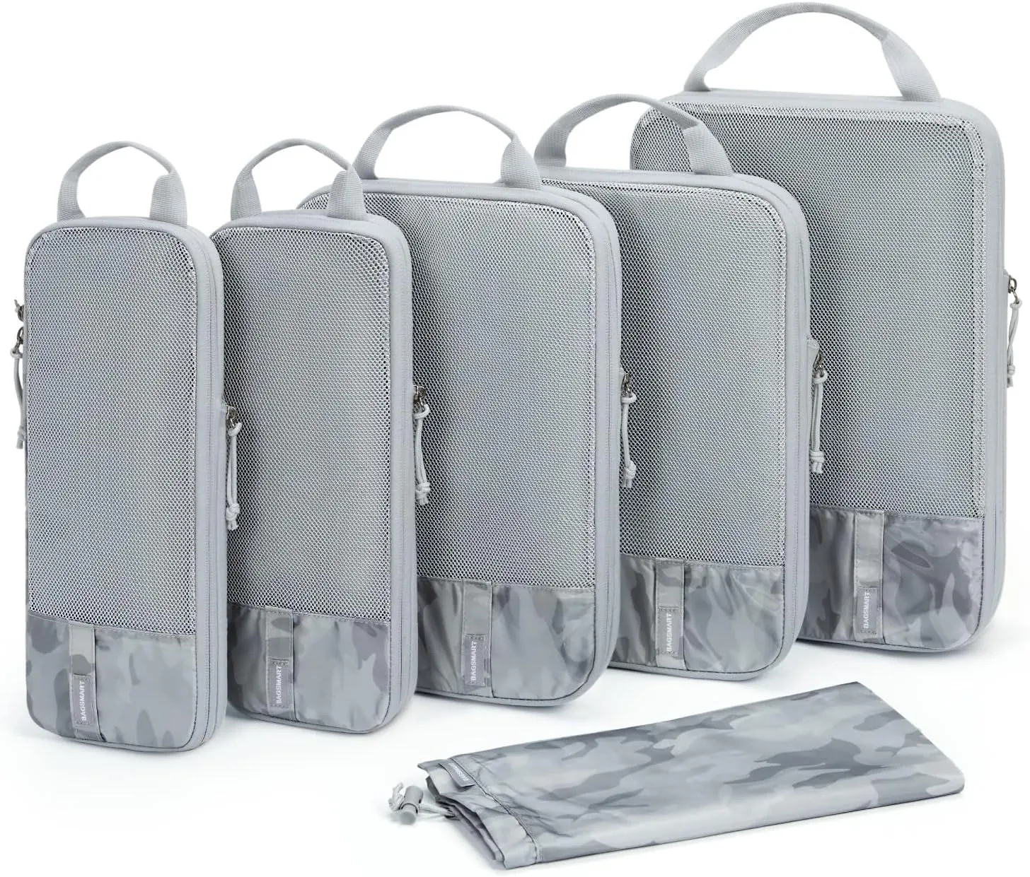 6 Set/4 Set/2 Set Compression Packing Cubes for Travel, Lightweight Vacation Travel Essentials, Travel Accessories for Suitcase Organizer Bags Set, Durable Luggage Organizer Travel Bags