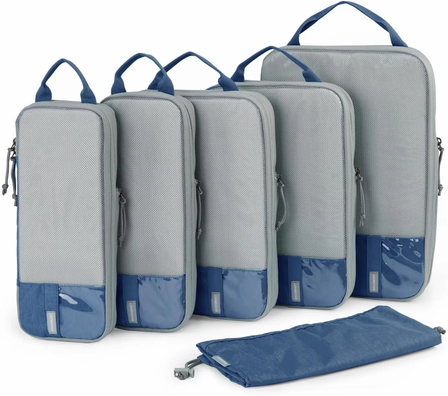 6 Set/4 Set/2 Set Compression Packing Cubes for Travel, Lightweight Vacation Travel Essentials, Travel Accessories for Suitcase Organizer Bags Set, Durable Luggage Organizer Travel Bags