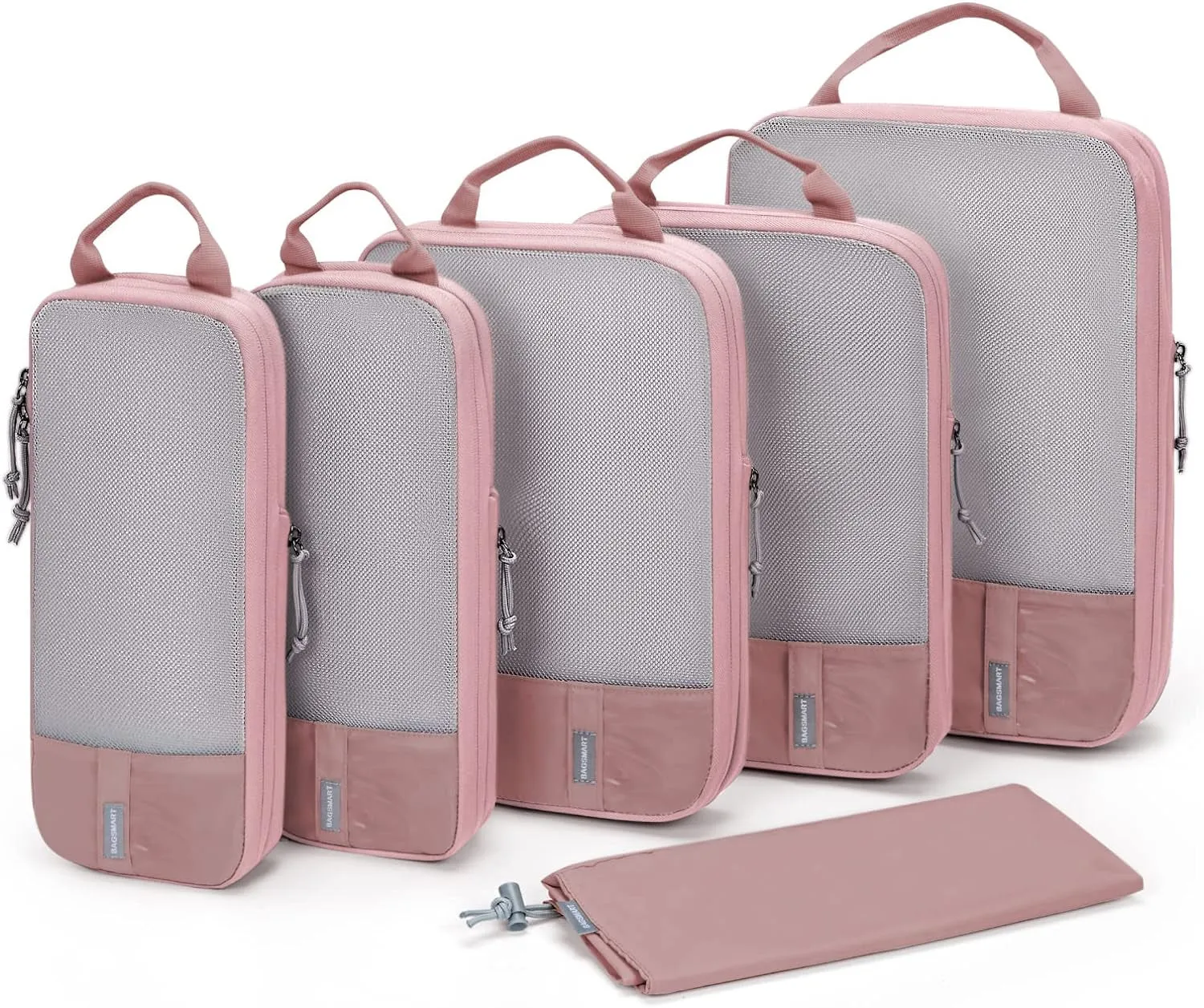 6 Set/4 Set/2 Set Compression Packing Cubes for Travel, Lightweight Vacation Travel Essentials, Travel Accessories for Suitcase Organizer Bags Set, Durable Luggage Organizer Travel Bags