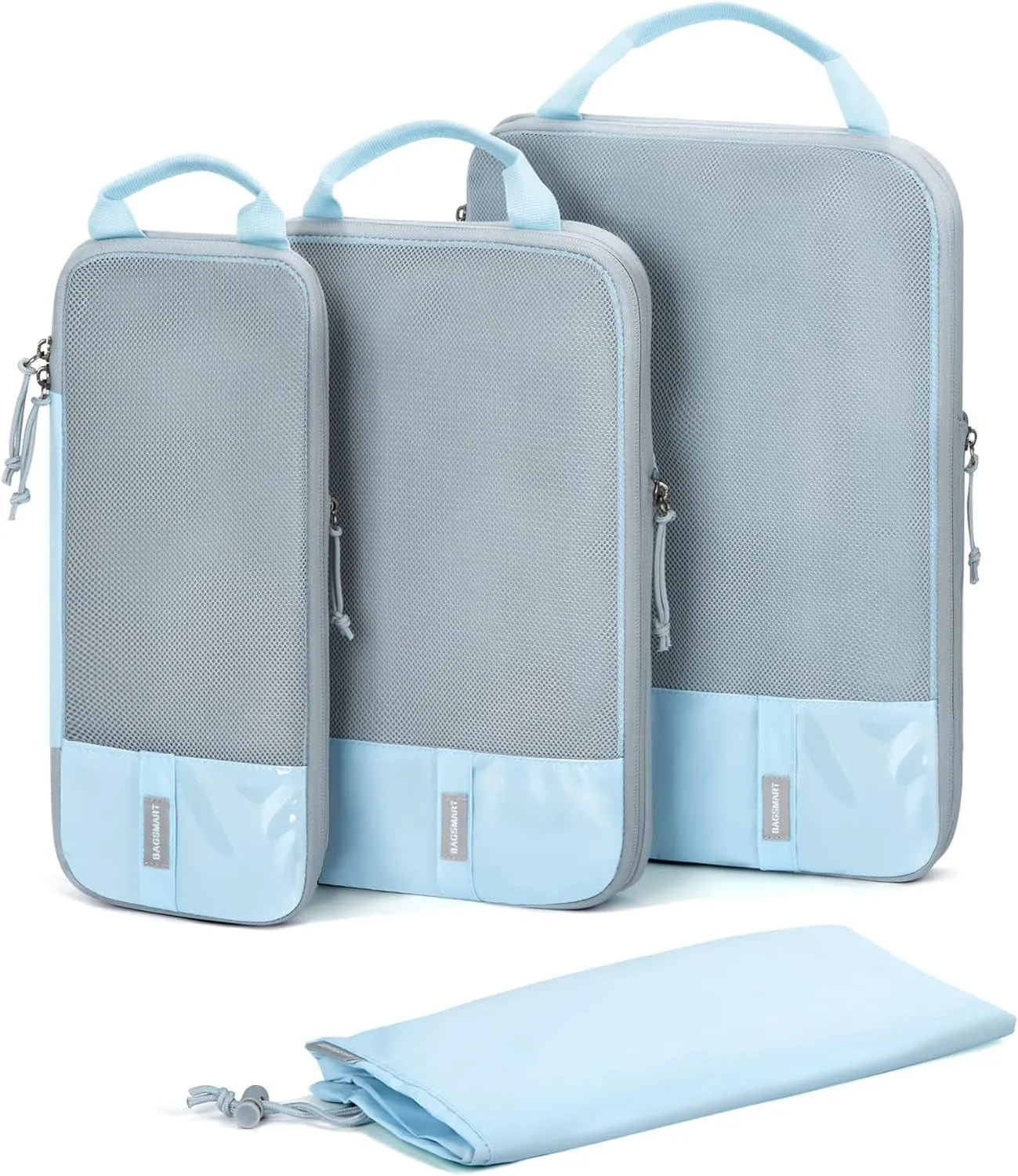 6 Set/4 Set/2 Set Compression Packing Cubes for Travel, Lightweight Vacation Travel Essentials, Travel Accessories for Suitcase Organizer Bags Set, Durable Luggage Organizer Travel Bags