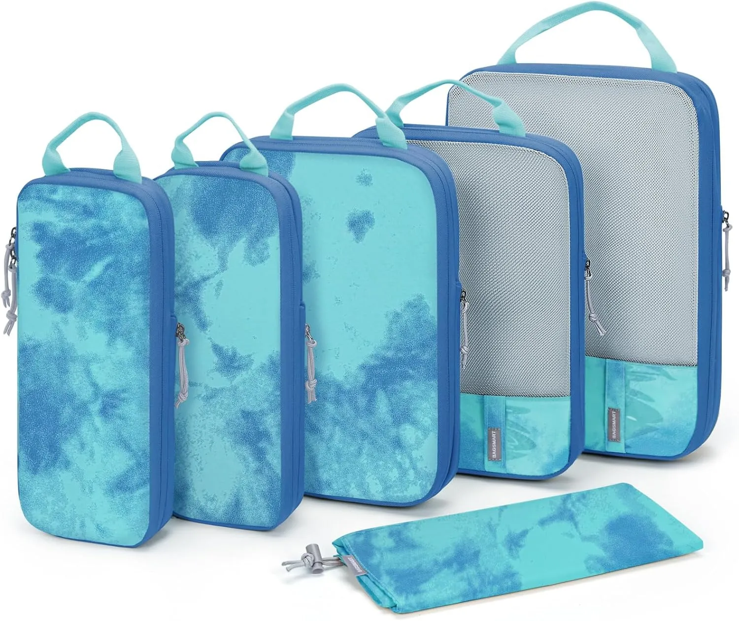 6 Set/4 Set/2 Set Compression Packing Cubes for Travel, Lightweight Vacation Travel Essentials, Travel Accessories for Suitcase Organizer Bags Set, Durable Luggage Organizer Travel Bags