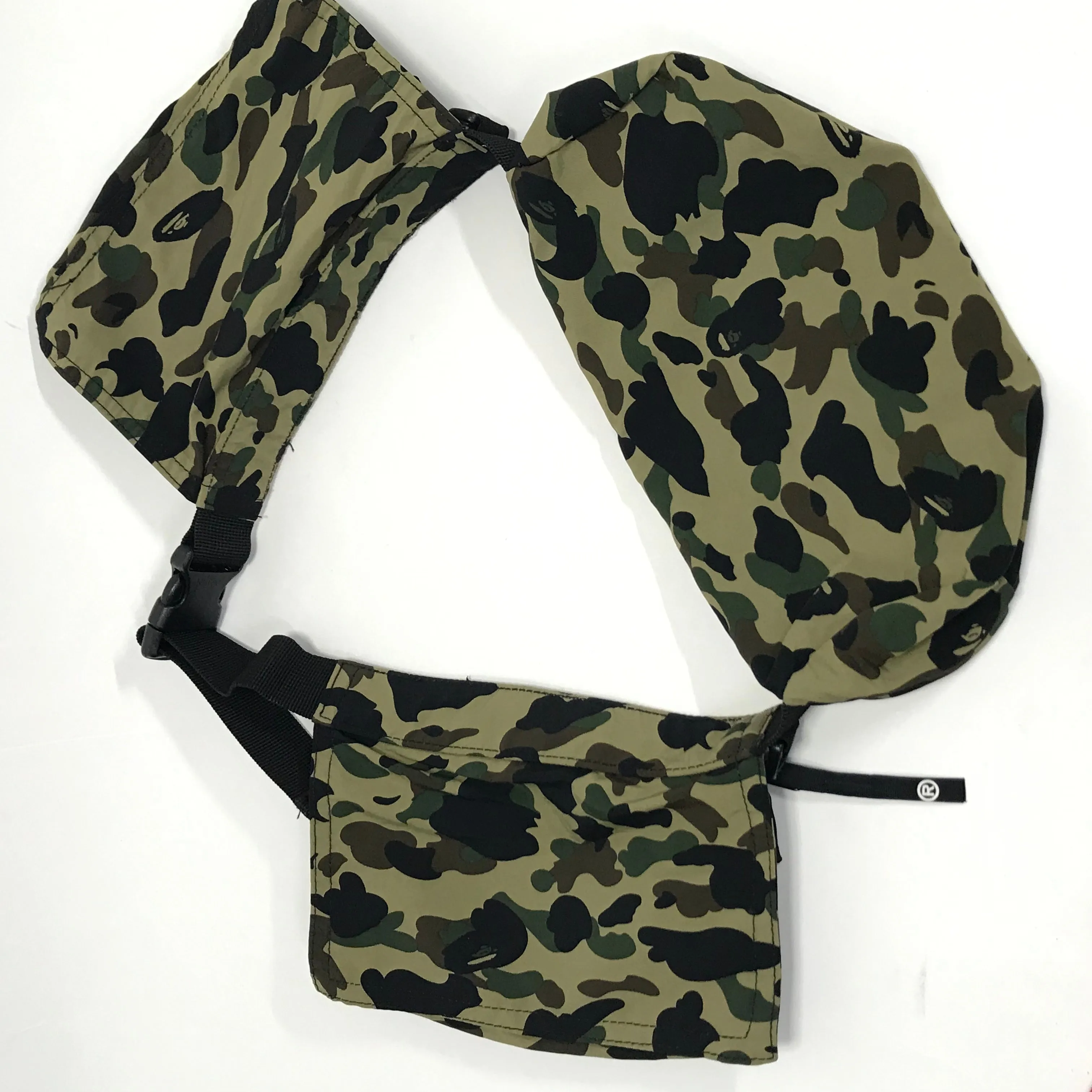 A Bathing Ape Bape Vintage 1st Camo Utility Waist / Shoulder Bag