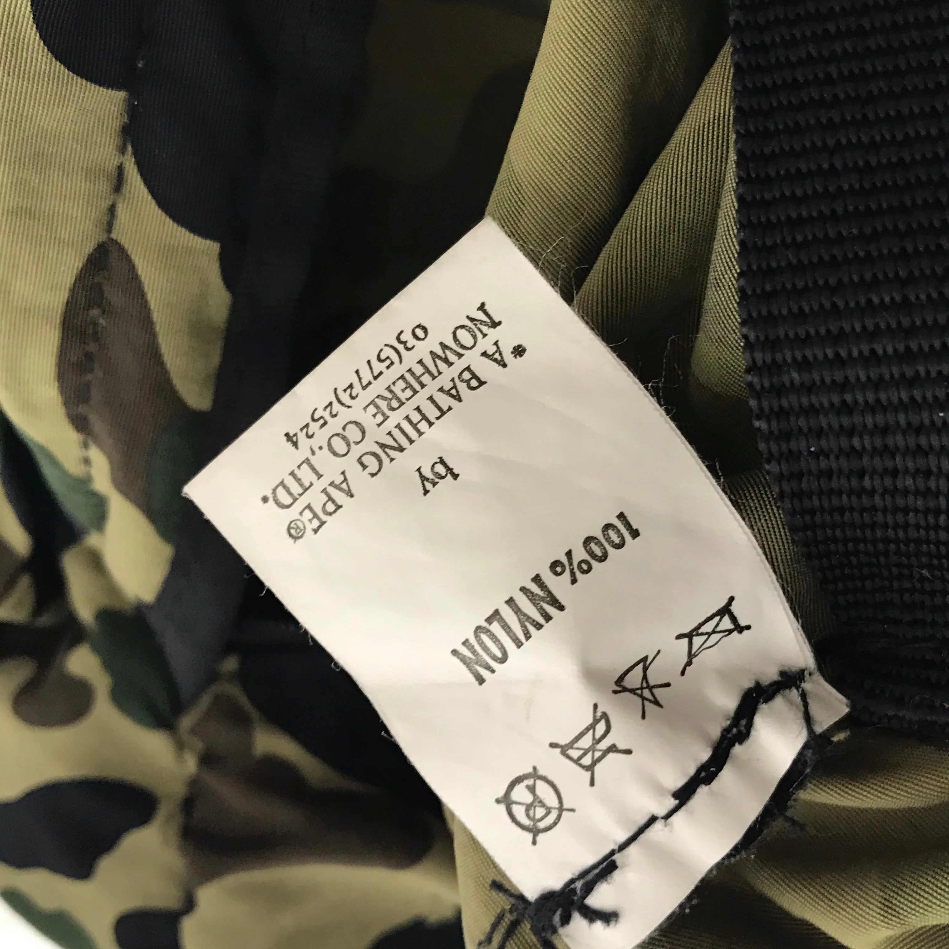 A Bathing Ape Bape Vintage 1st Camo Utility Waist / Shoulder Bag