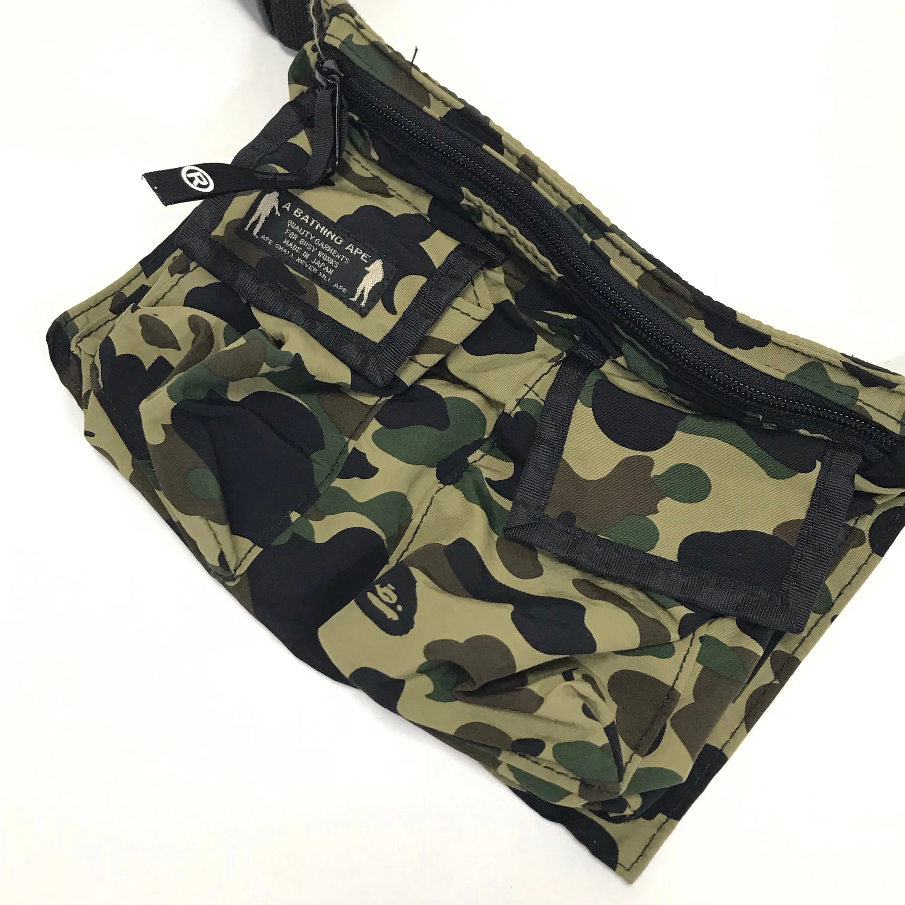 A Bathing Ape Bape Vintage 1st Camo Utility Waist / Shoulder Bag
