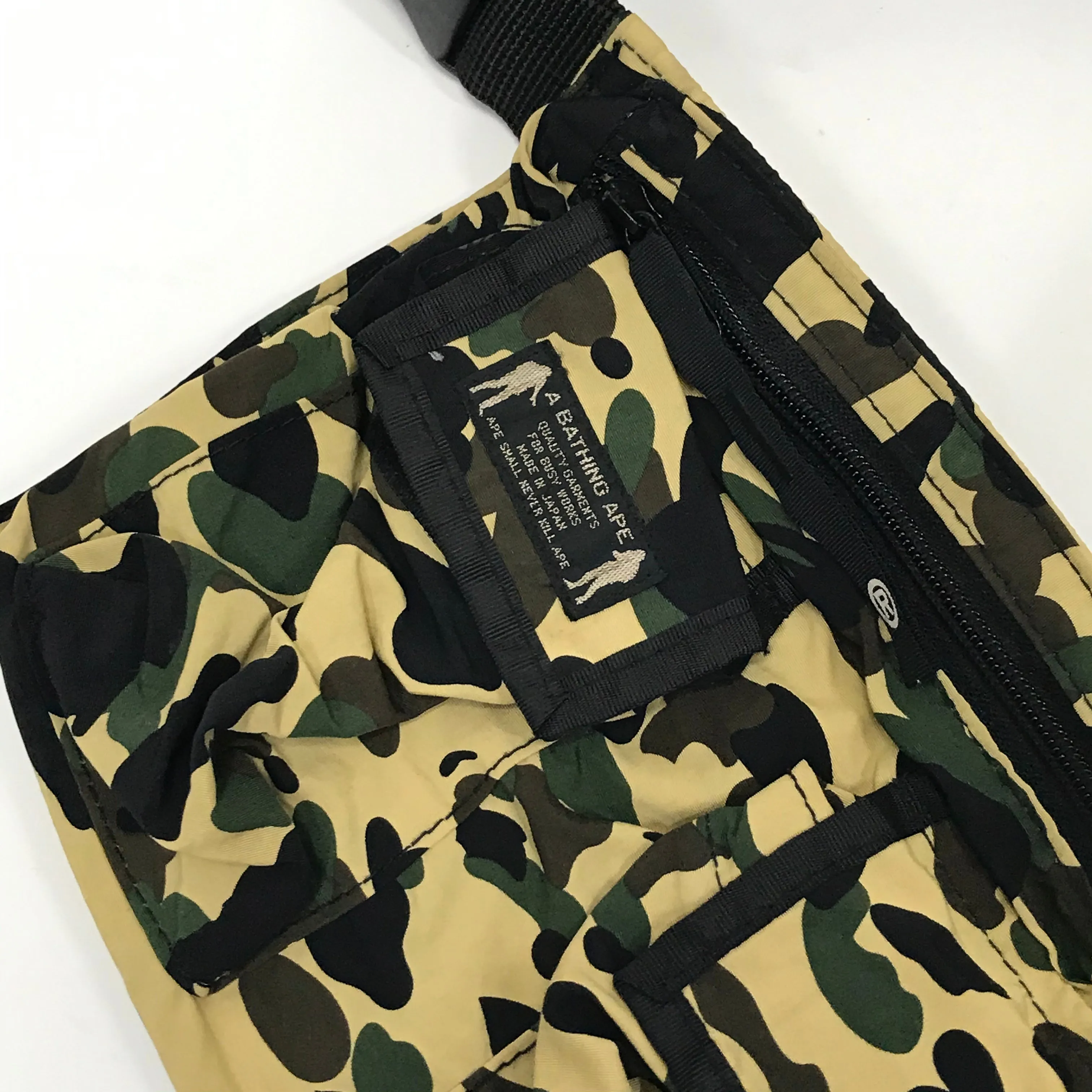 A Bathing Ape Bape Vintage 1st Camo Utility Waist / Shoulder Bag
