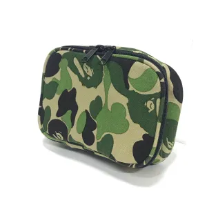 A Bathing Ape Bape Vintage ABC Camo Pouch Green