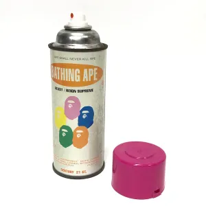 A Bathing Ape Bape x Stash Vintage 'Krylon' Spray Can (Pink Cap)