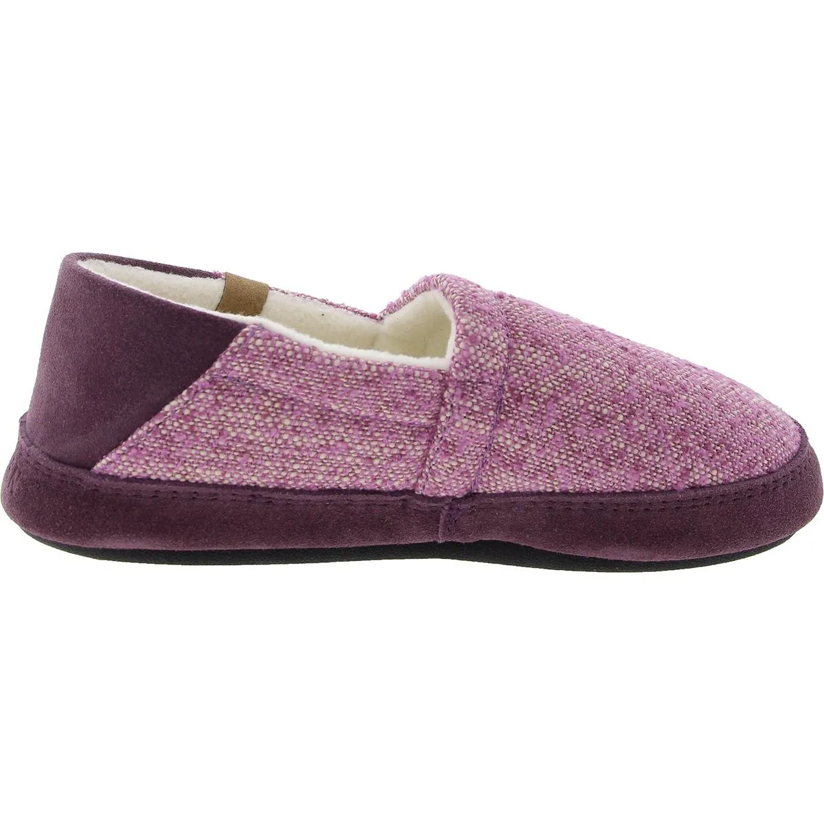 Acorn Womens Cushioned Footbed Knit Moccasin Slippers
