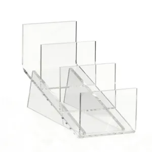 Acrylic 4-Compartment Riser