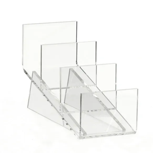 Acrylic 4-Compartment Riser