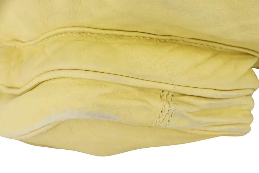 ALEXANDER WANG LIME GREEN DONNA LAMBSKIN SHOULDER BAG MULTI ZIPPER NO DUST COVER