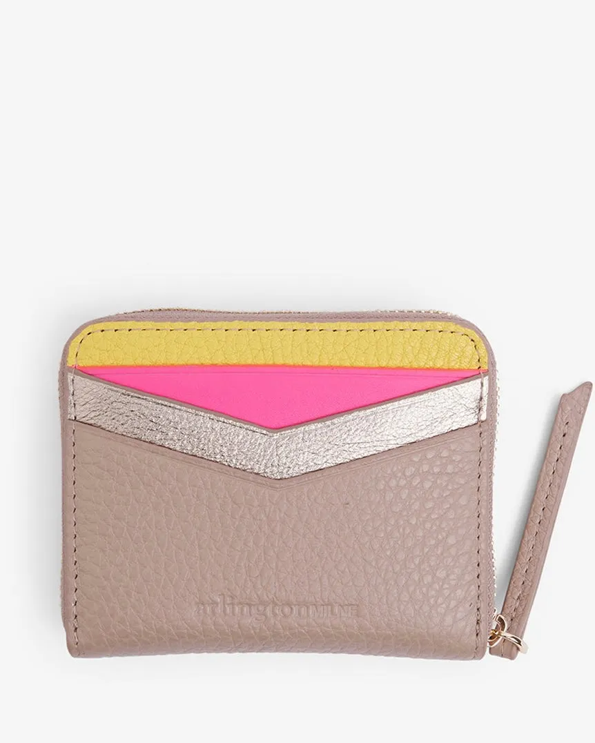Alexis Zip Top Purse (Fawn Multi)