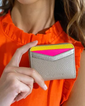 Alexis Zip Top Purse (Fawn Multi)