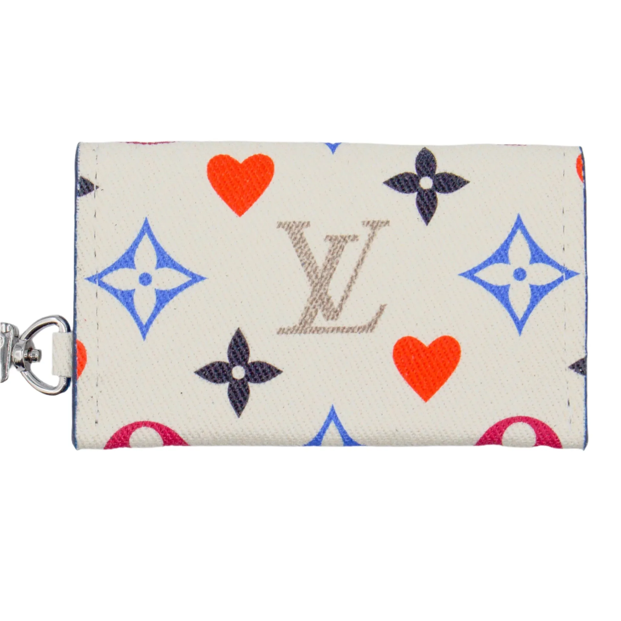 Amie Anderson 221. UNICORN - Upcycled LV Game On Envelope Wallet with Keychain