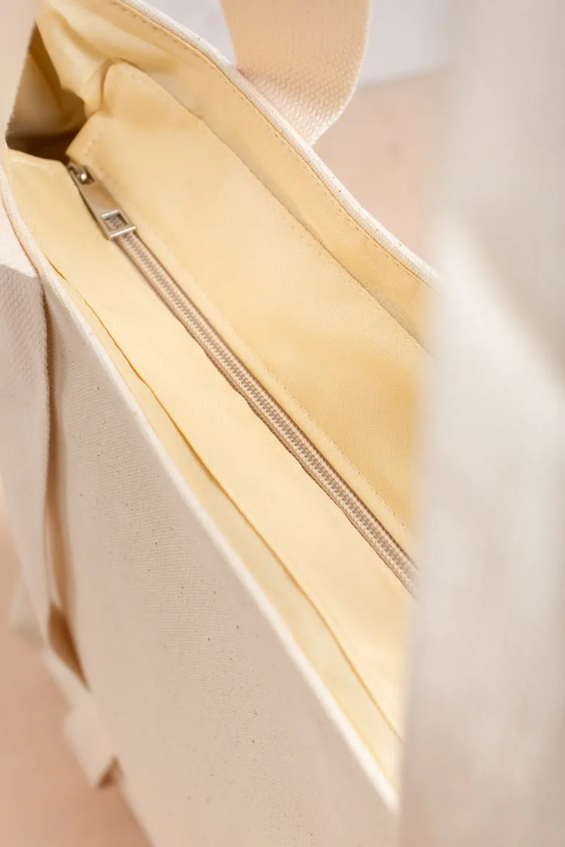 Ann Canvas Hat Tote