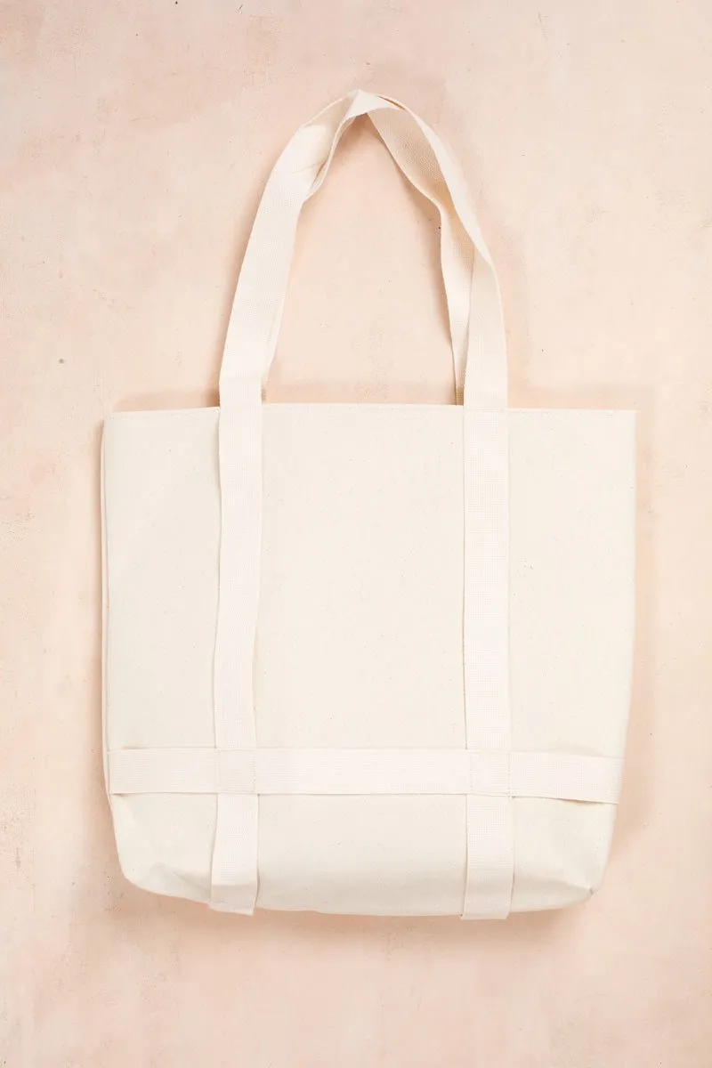 Ann Canvas Hat Tote