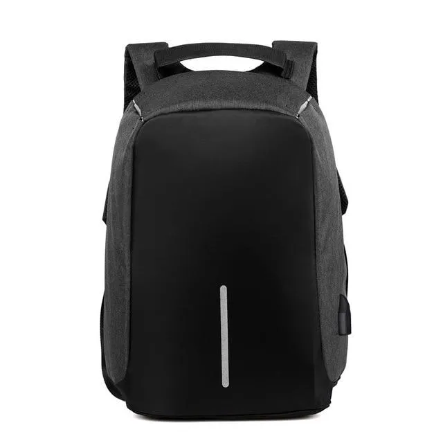 Anti-theft Bag Rucksack Waterproof Travel Business USB Charger Backpack