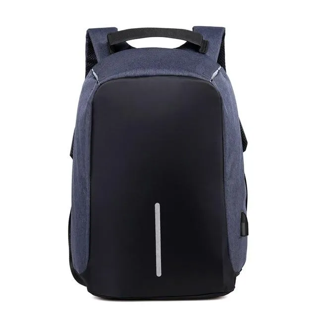Anti-theft Bag Rucksack Waterproof Travel Business USB Charger Backpack