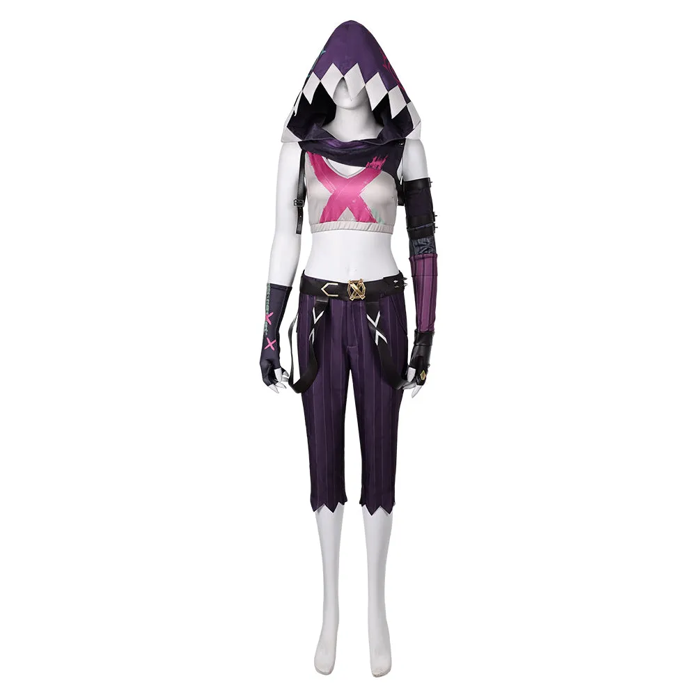 Arcane: League of Legends Season 2 Zerrissene Jinx New Outfits Cosplay Costume