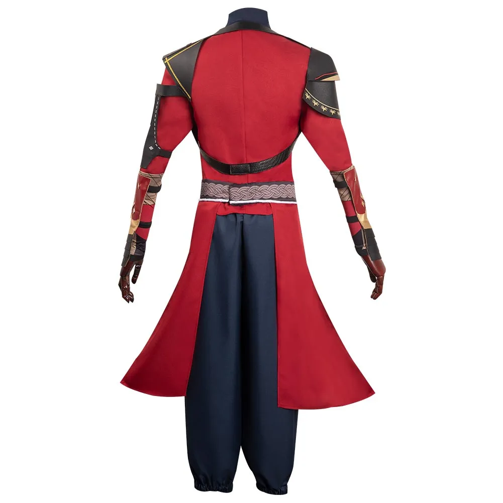 Ashes of the Kingdom Code Kite Sun Ce Cosplay Costume Vest Shirt Outfits Halloween Carnival Suit
