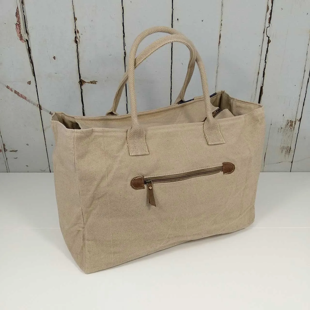 Backyard 'Marci' Tote Bag ~ Canvas/Fabric