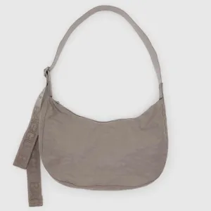 Baggu Medium Nylon Crescent Bag - Dove