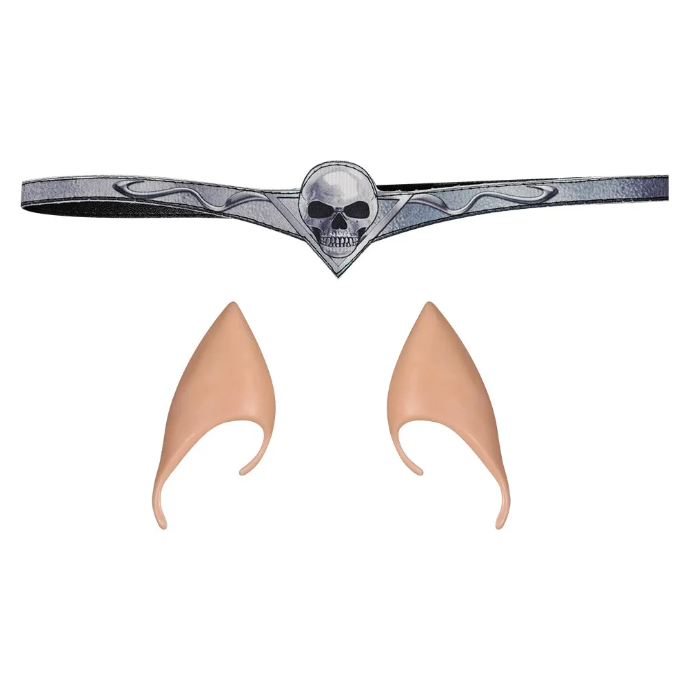 Baldur's Gate 3 Astarion Headdress Elf Ears Cosplay Outfits Halloween Carnival  Accessories