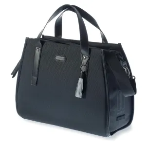 Basil Noir Business Bag / Bicycle Shoulder Bag 17L Midnight Black