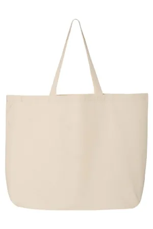 Basketball Game Day Canvas Jumbo Tote