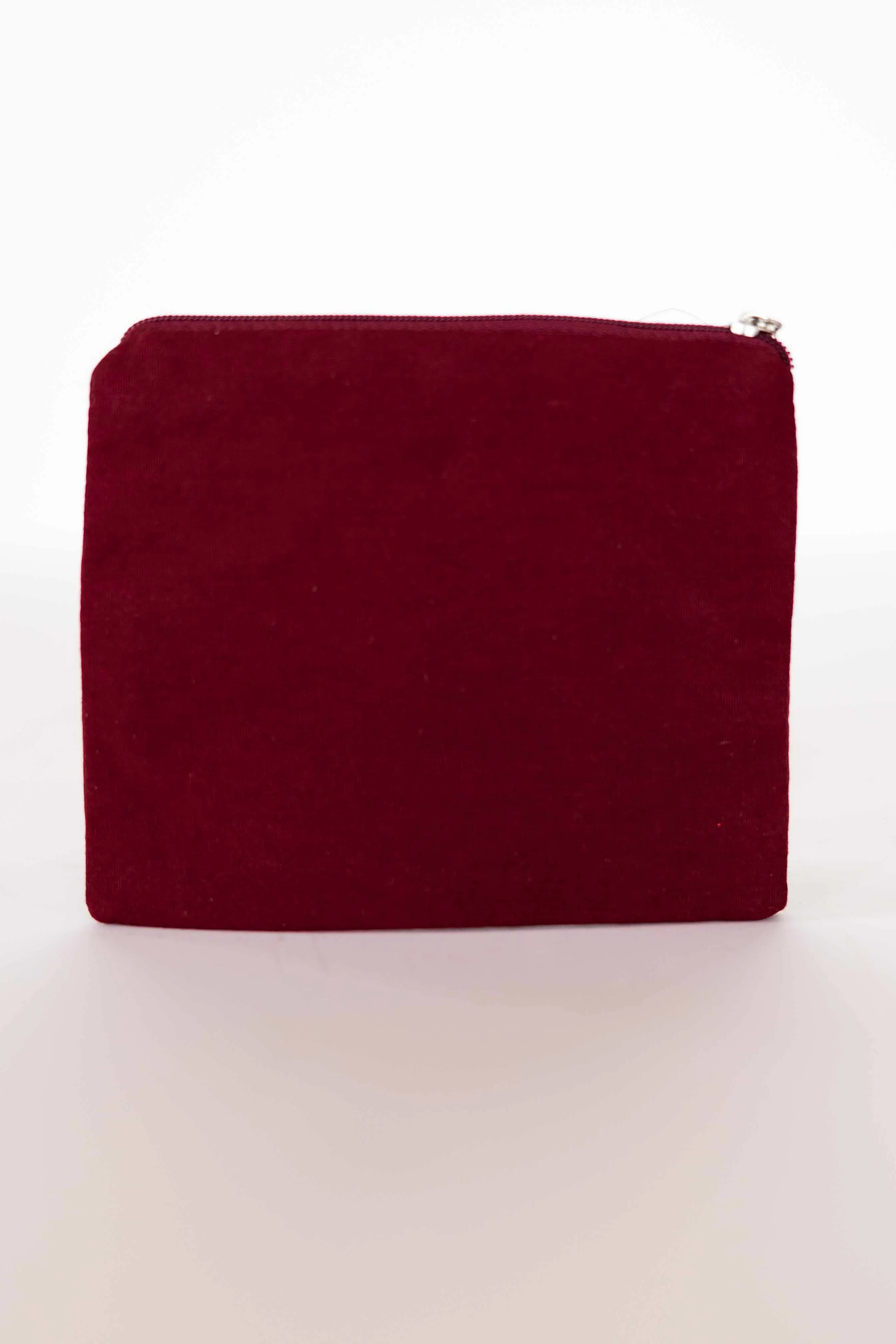 BEADED A&M COIN POUCH