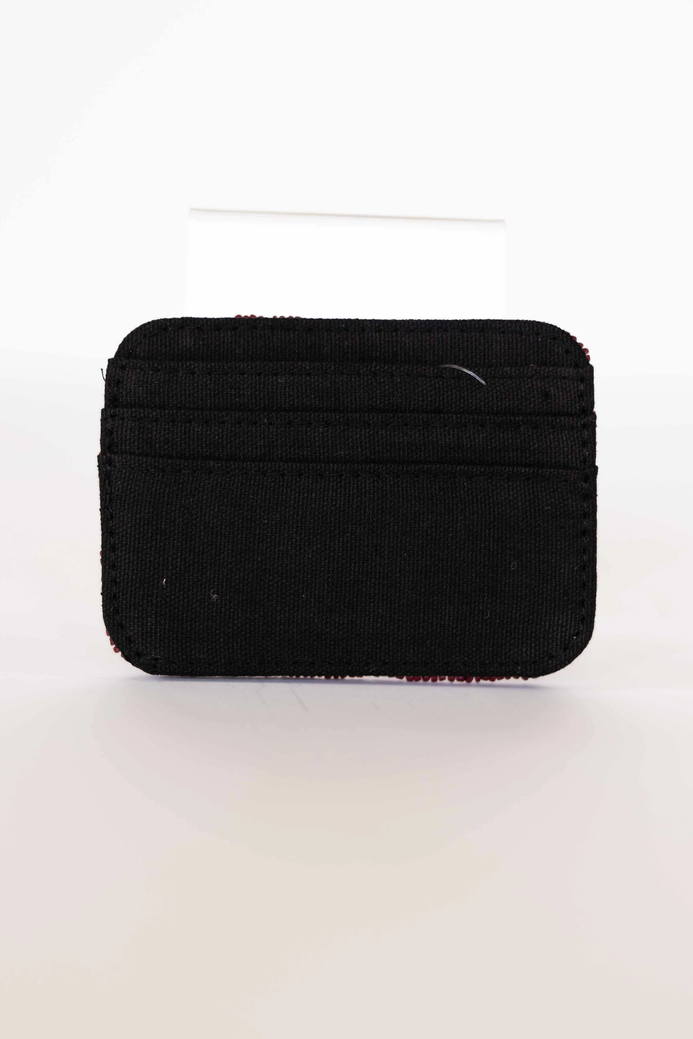 BEADED BLACK GAMEDAY CC HOLDER