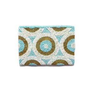 Beaded Coin Purse from Bali - Ivory