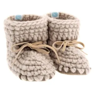 Beba Bean Sweater Moccs - Oatmeal