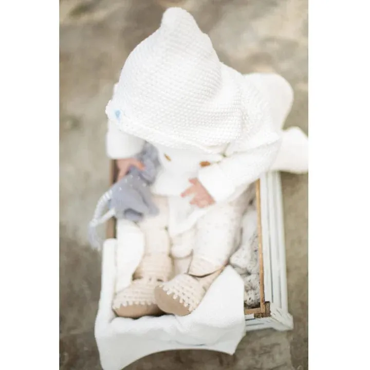 Beba Bean Sweater Moccs - Oatmeal