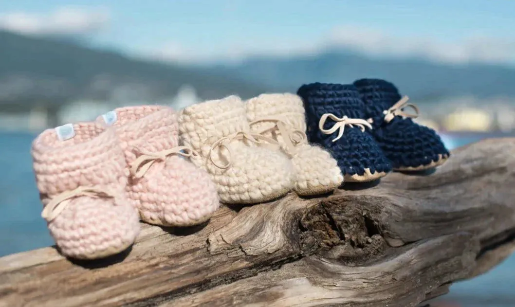 Beba Bean Sweater Moccs - Sage